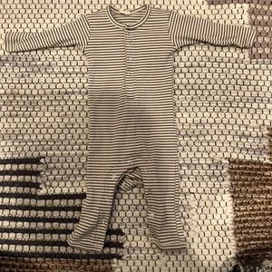 Quincy Mae Striped Romper